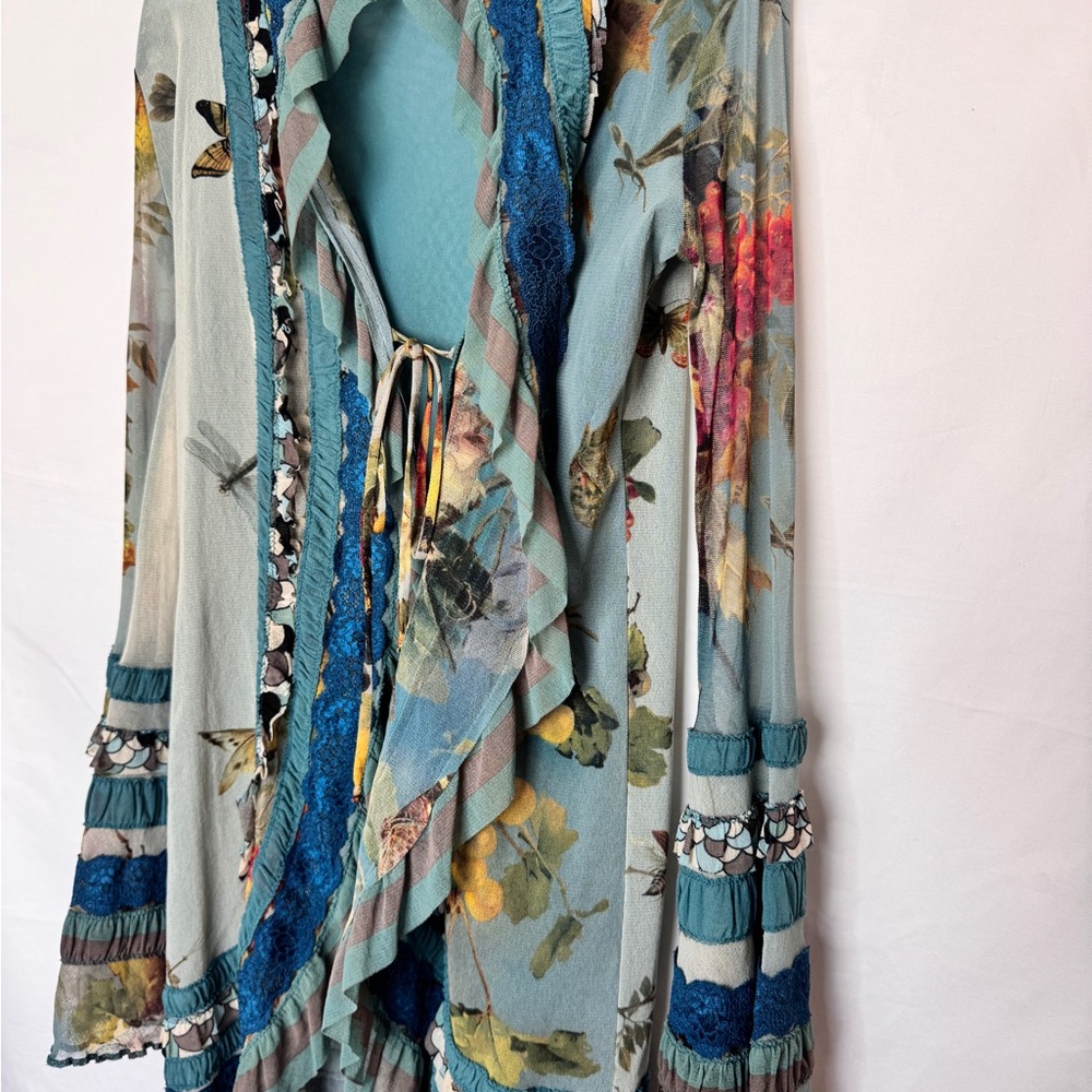 Jean Paul Gaultier Soleil Sheer Vintage Cardigan - Picture 3 of 14